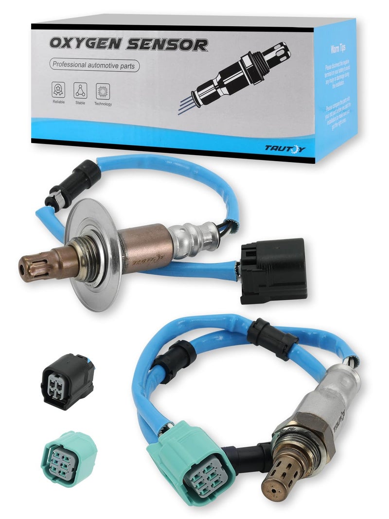 TAUTOY 2PCS 2349062 2344359 O2 Oxygen Sensor Upstream and Downstream 24L L4 for Honda CRV 2007 2008 200936531RZA01336532RZA004